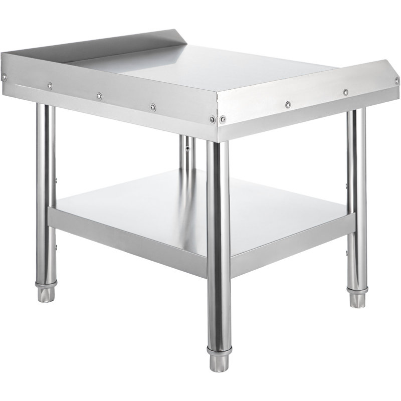 VEVOR Stainless Steel Equipment Grill Stand, Stainless Steel Table